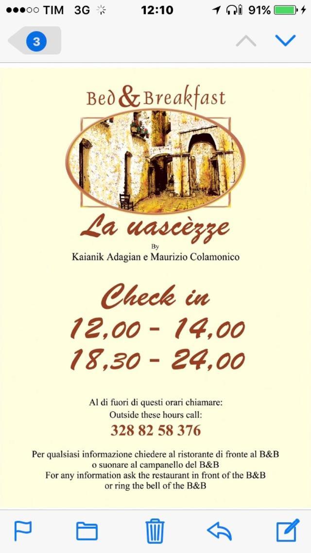 B&B La Uascezze Bari Zewnętrze zdjęcie